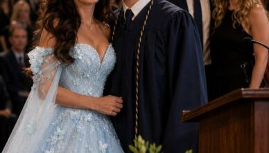 At the graduation ceremony, one single word brought the entire room to tears. At the graduation ceremony, one single word brought the entire room to tears.