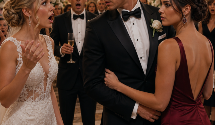 My ex-husband invited me to his wedding to see me alone, so I hired an actor as a date… but when the bride saw him with me, her face turned colorless.