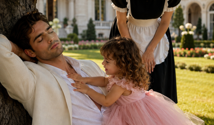 Part 2 : The Maid’s Little Girl Climbed Onto the Millionaire’s Lap and Called Him “Daddy”—Then He Saw Her Necklace