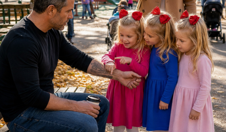 Part 2 : Triplets Saw My Broken Compass Tattoo and Said, “Our Mother Has the Same One”—The Truth About That Night 8 Years Ago Left Me Frozen Part 2 : Triplets Saw My Broken Compass Tattoo and Said, “Our Mother Has the Same One”—The Truth About That Night 8 Years Ago Left Me Frozen
