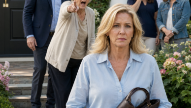 “Get out of my house!” my ex-mother-in-law screamed at me in front of everyone. My ex-husband laughed… until I revealed that the house was no longer his and that the board had just removed him from his position. But what they didn’t know was that my real move had begun months earlier.