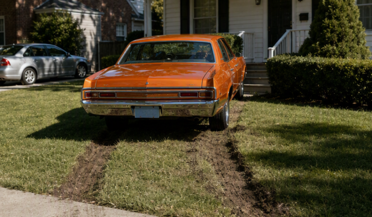Full Story: My Neighbor Parked His Car on My Lawn — The Surprise Waiting for Him the Next Morning Was Priceless