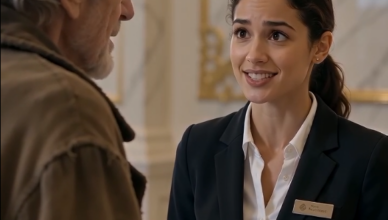 He Walked Into the Luxury Hotel With an Old Suitcase… No One Knew Who He Really Was