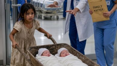 A Little Girl Walked Barefoot Into the Emergency Room Pushing Two Newborn Babies in a Small Cart and Whispered, “My Mommy Won’t Wake Up”… But the Envelope Found Beside Her Bed Had My Name on It.
